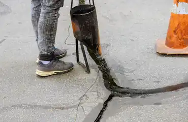 Crack Filling and Seal Coating